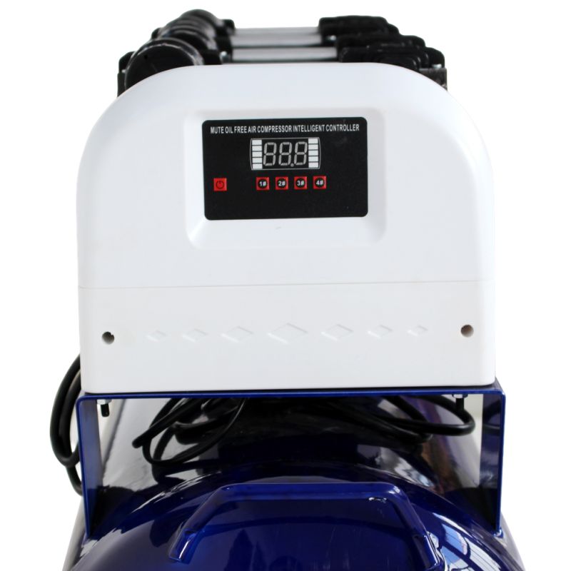 Kompresor bezolejowy niebieski 120L 4 tłoki 400V 7kW KD4095