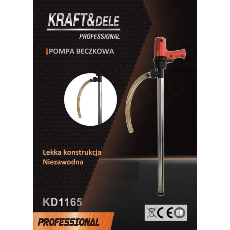 Pompa Beczkowa do Paliw Olejów itp. KD1165 0,55KW 230V