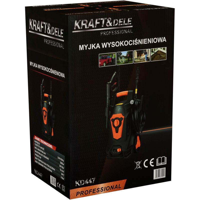 Myjka ciśnieniowa 2000W 200Bar KD447