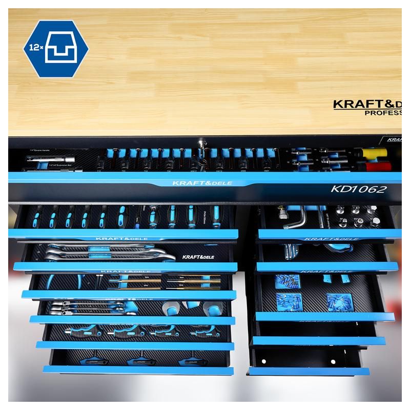 Szafka narzędziowa 501 elementów KD1062