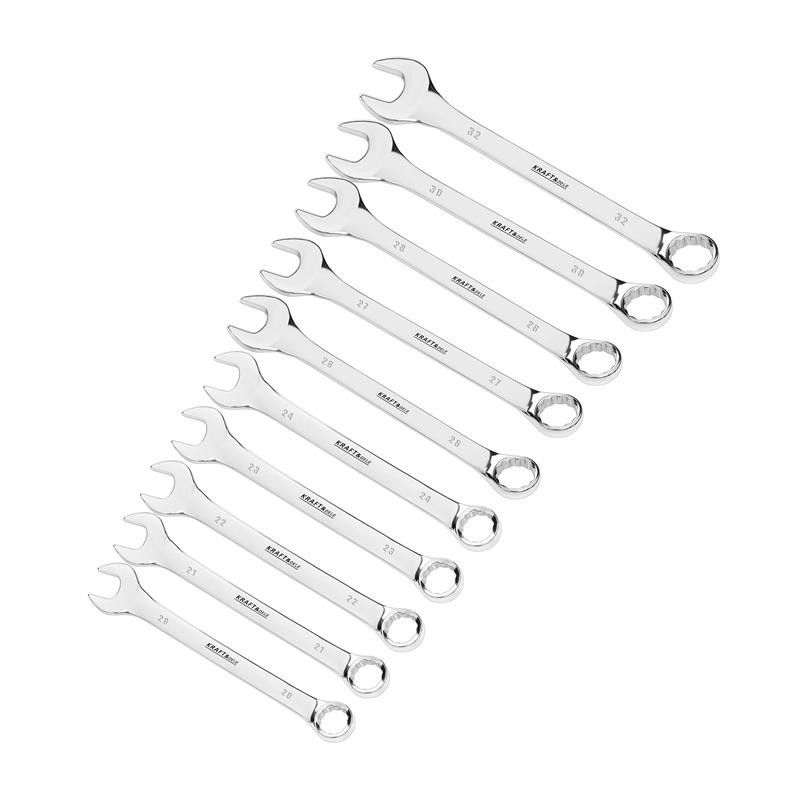 Klucze płasko-oczkowe 12el. KD11301