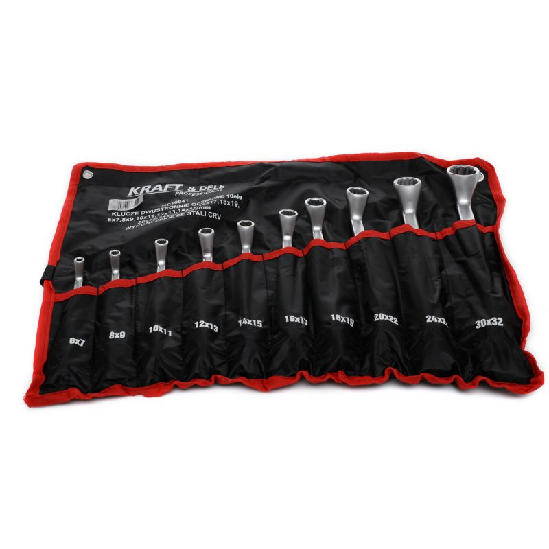 Klucze dwustronnie-oczkowe 10el. KD10941