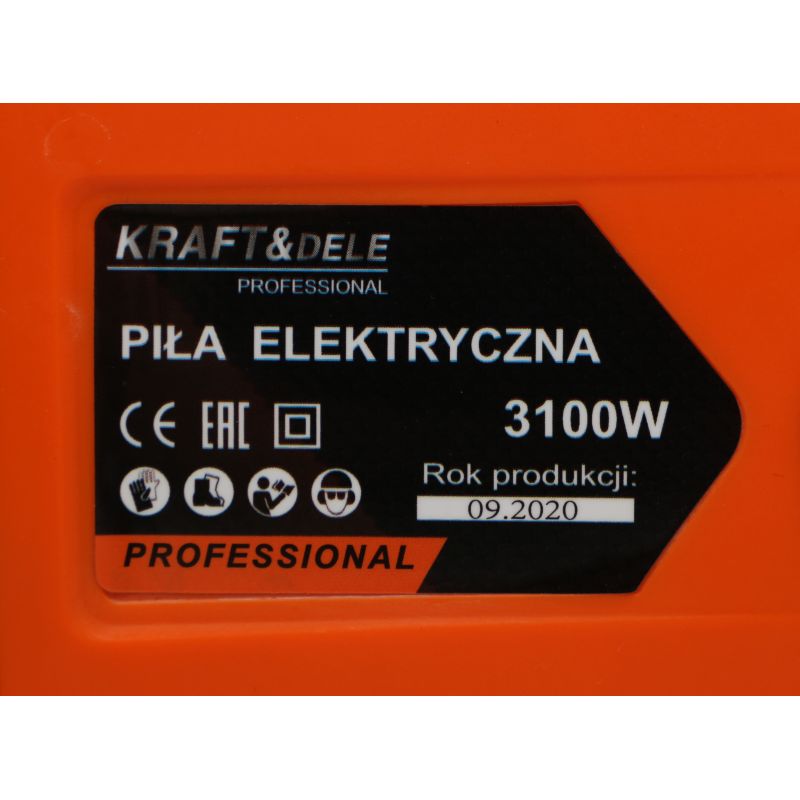 Piła elektryczna łańcuchowa 3100W / 16'' 40cm KD10640