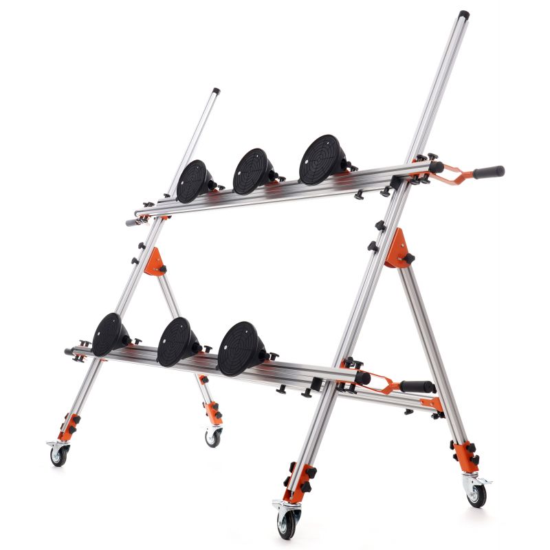 Zestaw do przenoszenia płytek / szyb dużego formatu 160 - 360 cm KD10735