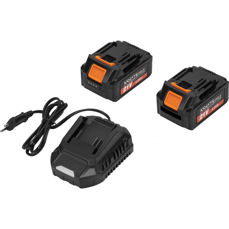 Dmuchawa akumulatorowa do liści 2x4Ah 21V KD3446