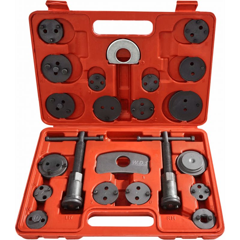 Zestaw do wyciskania tłoczków hamulcowych 22el. WDS2210
