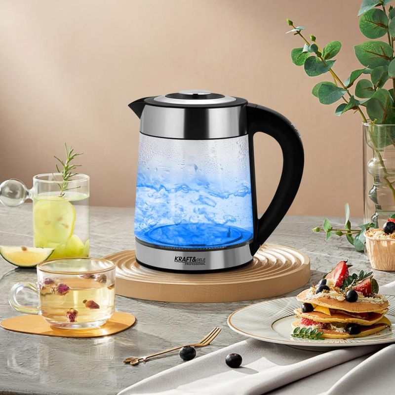 Elektrická kanvica, 2500 W, 2 l, s reguláciou teploty, model KD4119