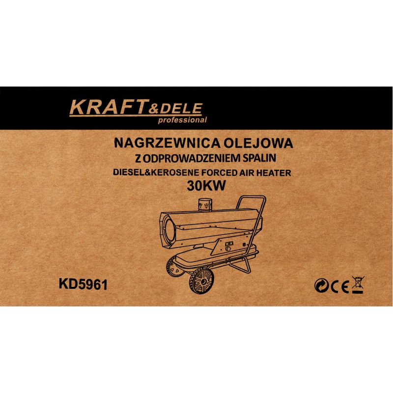Olejový ohrievač 30 kW, model KD5961