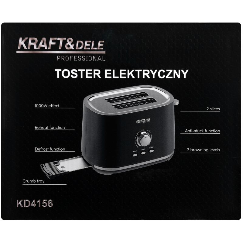 Elektrický hriankovač 1000W KD4156