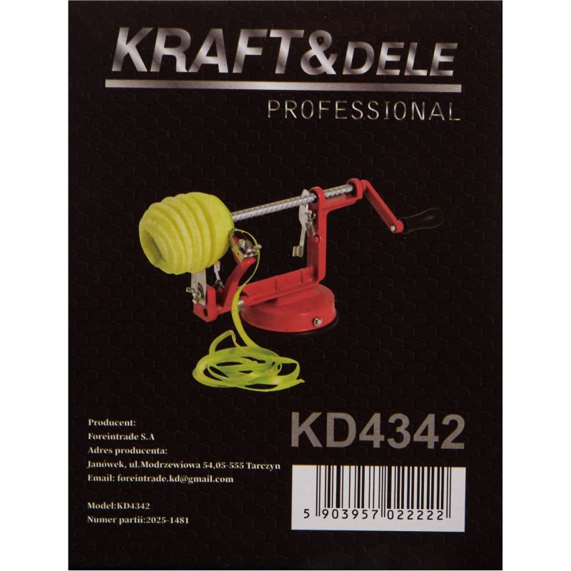 Maszyna 2 w 1 - obieranie/krojenie KD4342