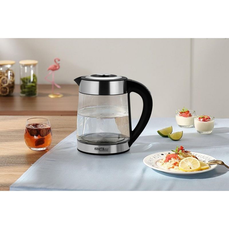 Elektrická kanvica, 2500 W, 2 l, s reguláciou teploty, model KD4119