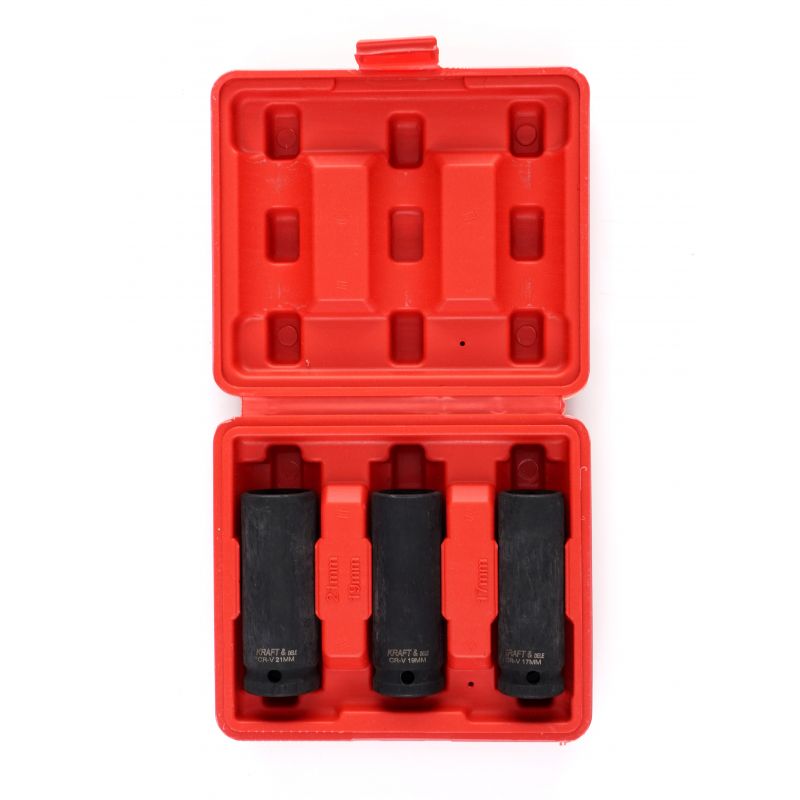 Nasadki udarowe 3el. 1/2" L:78 KD11750