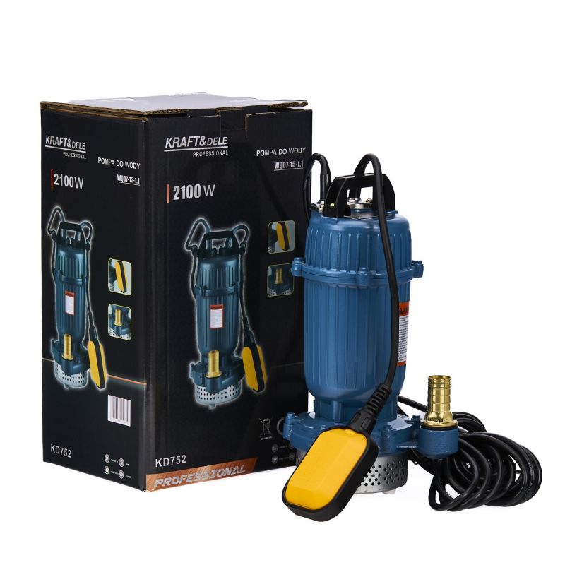 Pompa wody brudnej i czystej 2100W + pływak KD752