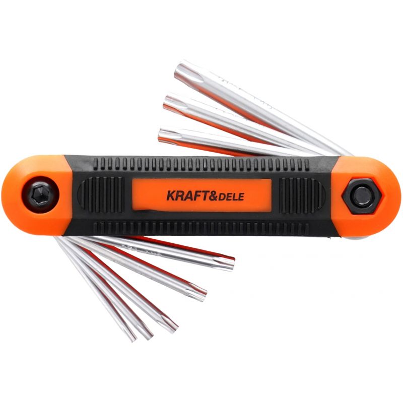 Zestaw imbusów składanych 8 el. torx KD11935