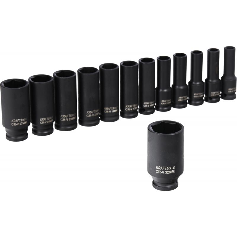 Zestaw Nasadek Udarowych 1/2" 10-30mm KD10521