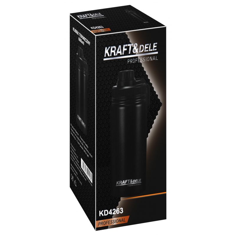 Kubek termiczny 600ml z uchwytem KD4263