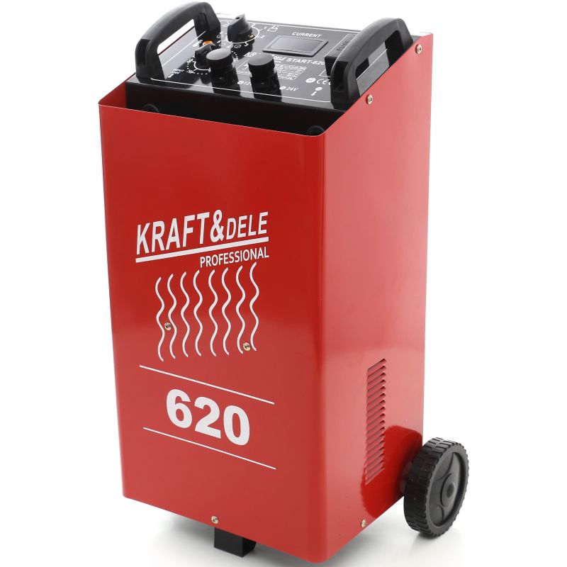 Prostownik z rozruchem LCD 480A 12/24V KD1916