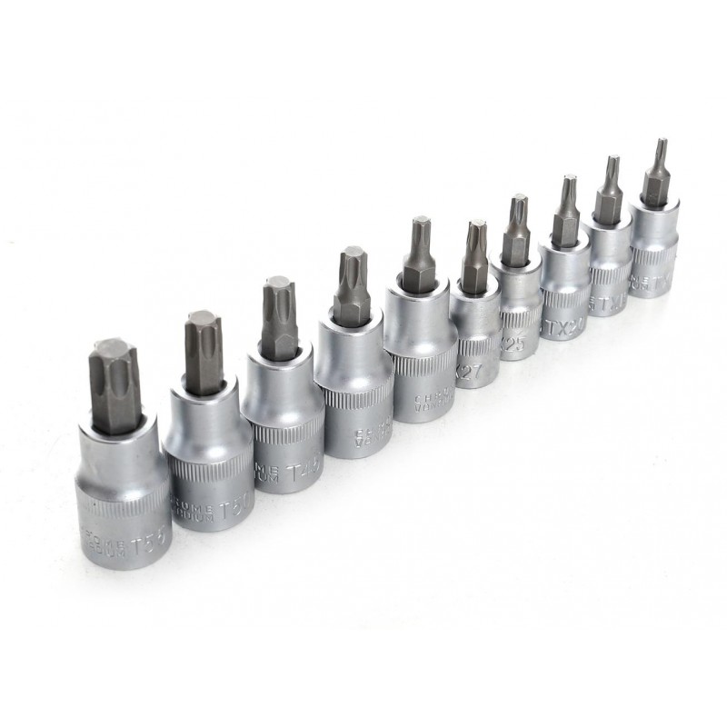 Zestaw Bitów i Nasadek Torx 30cz. KD10242