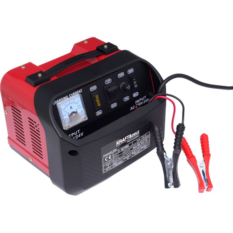 Prostownik samochodowy 12V 24V 10A 60Ah KD1905