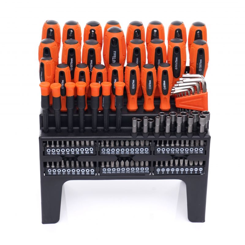 Zestaw śrubokrętów i bitów 122 el. KD10958