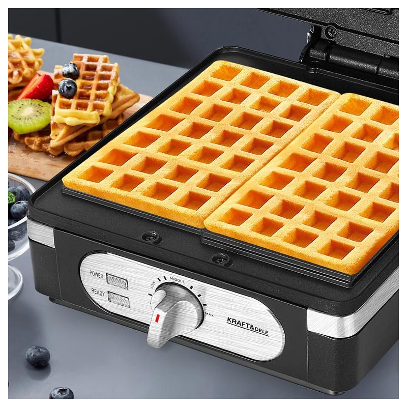 Žehlička na vafle, 2000 W, model KD4100