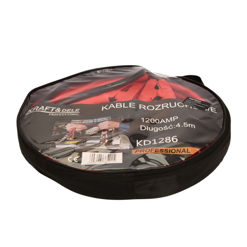 Kable rozruchowe 1200A 4,5m KD1286