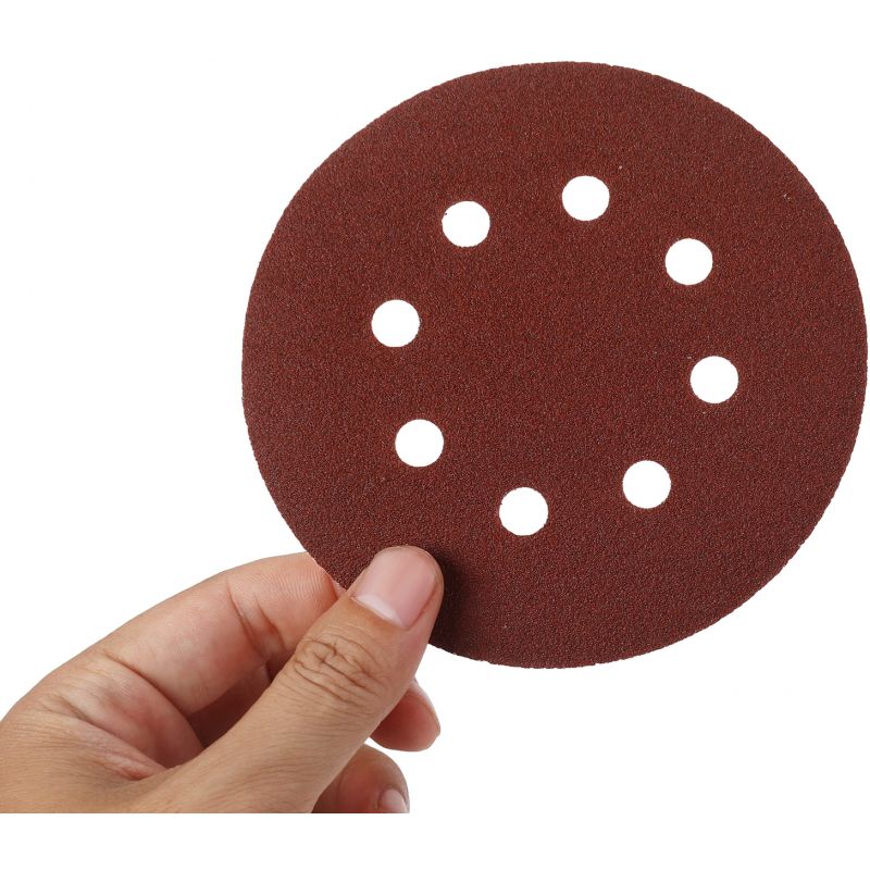 Papier ścierny 50szt. krążek 125mm P120 na rzep KD11811