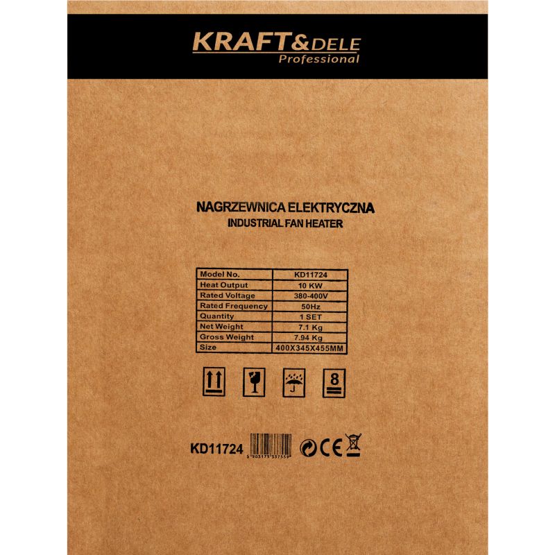 Nagrzewnica elektryczna farelka 10kW KD11724