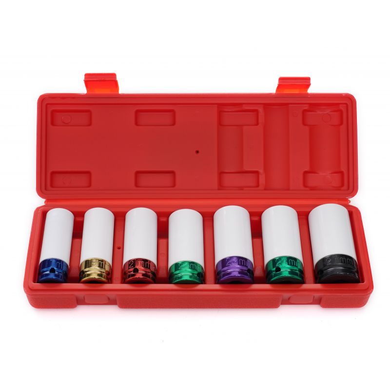 Nasadki udarowe 7el. 1/2" L:79 KD11752