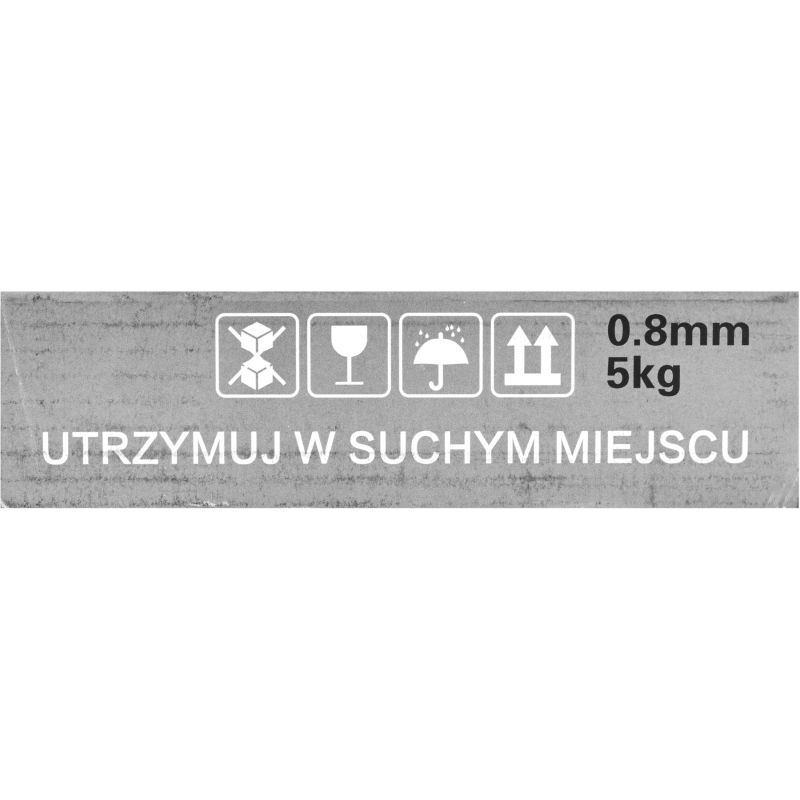 Drut spawalniczy 0,8 mm 5kg miedziowany KD1151