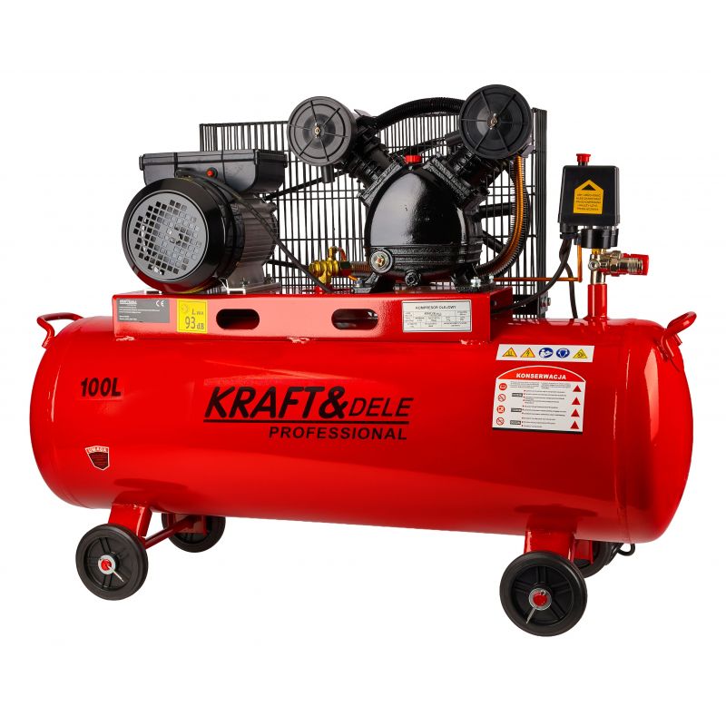 Olejový kompresor 100L 230V KD402