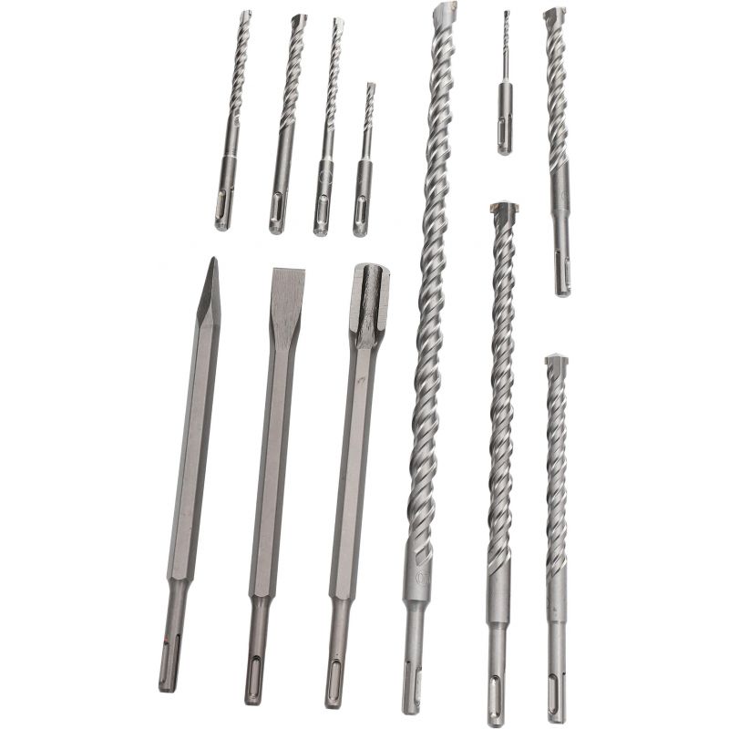 Zestaw 9 wierteł S4 + 3 dłuta SDS+ KD10206