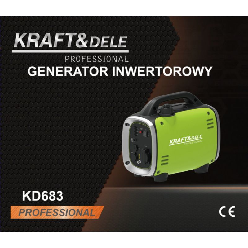 Invertorový generátor 1,2kW / 1,3kW KD683