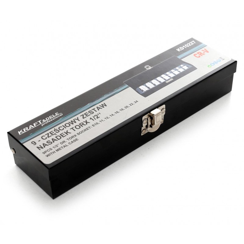 Zestaw Nasadek Torx 9cz. KD10227 Walizka !