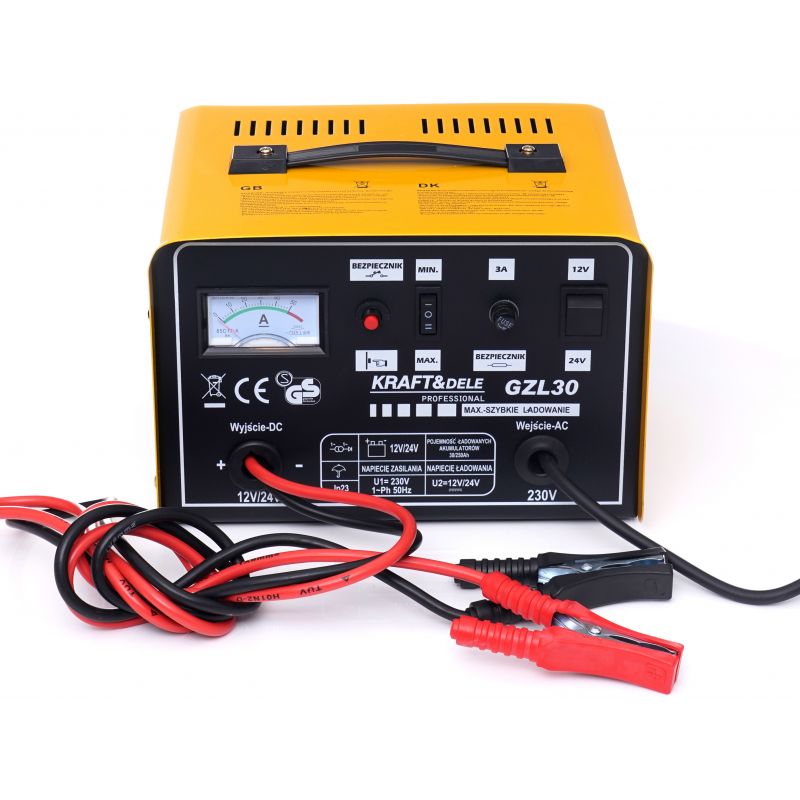 Prostownik samochodowy 30A 90-250Ah KD1923