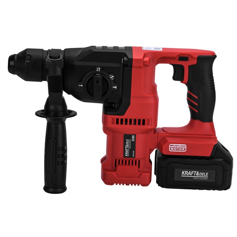 Młot udarowy akumulatorowy 21V 3.5J BEZSZCZOTKOWY 2 x 4Ah KD3190