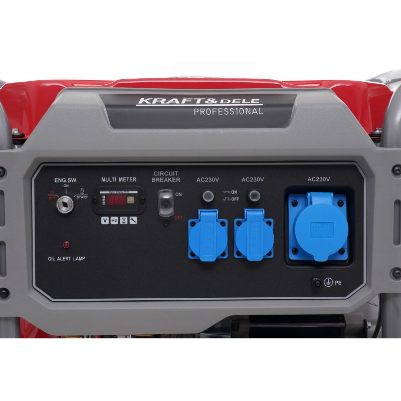 Jednofázový generátor 6000 / 6400 W KD634