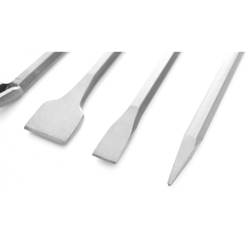 Zestaw 4 Dłut do betonu SDS KD10208