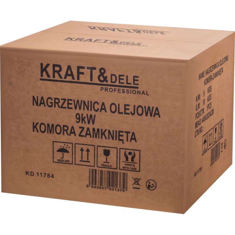 Nagrzewnica postojowa olejowa 9kW 12V / 24V / 230V KD11784
