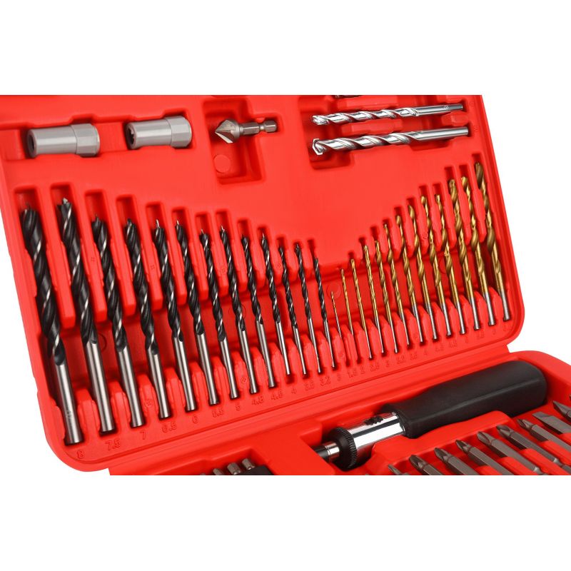 Zestaw wierteł, bitów, nasadek 109 el. KD11298