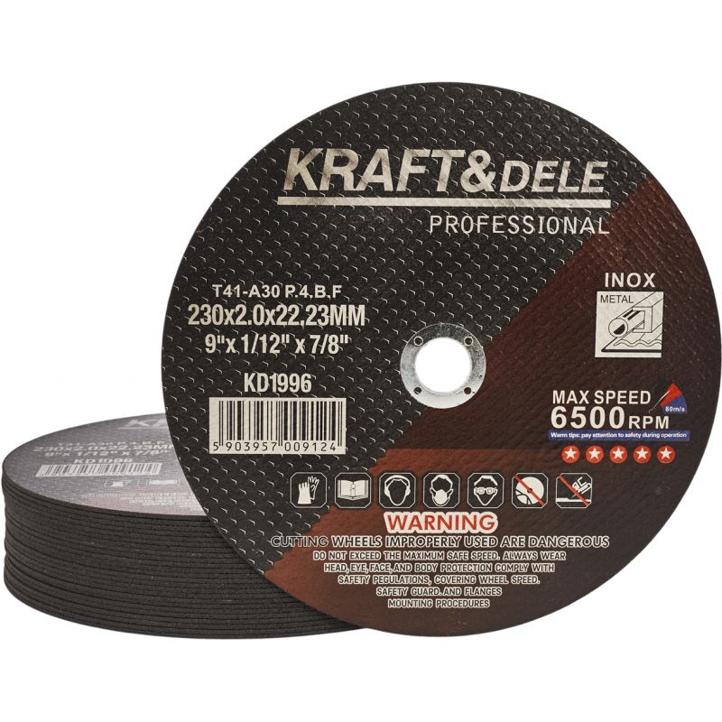 Tarcza do metalu 230x2,0x22,23 mm KD1996