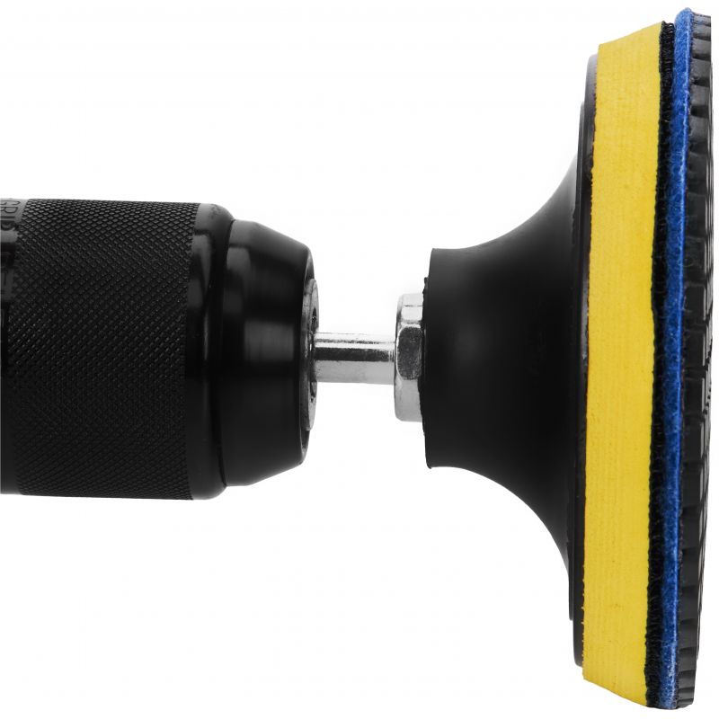 Zestaw tarcz diamentowych gradacja 50 - 3000, adapter M12, dysk, rękawiczki WDS2212