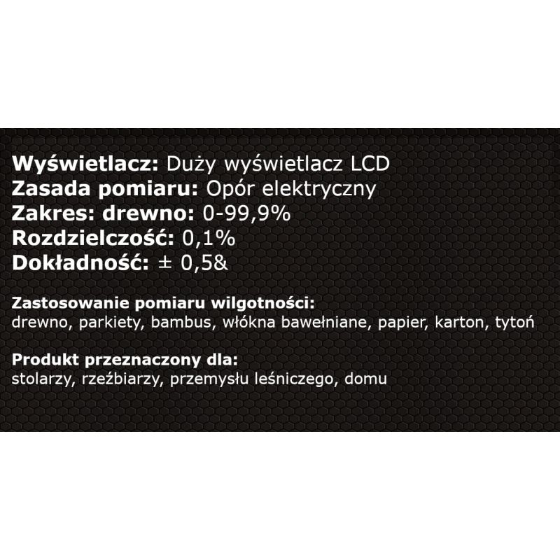 Miernik wilgotności drewna KD10888