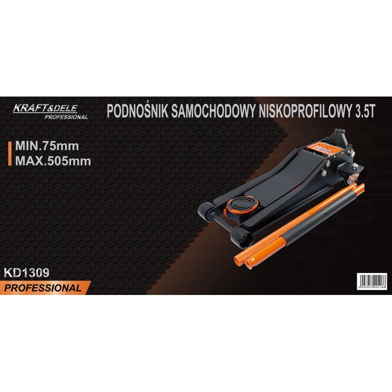 Podnośnik niskoprofilowy 3,5T KD1309