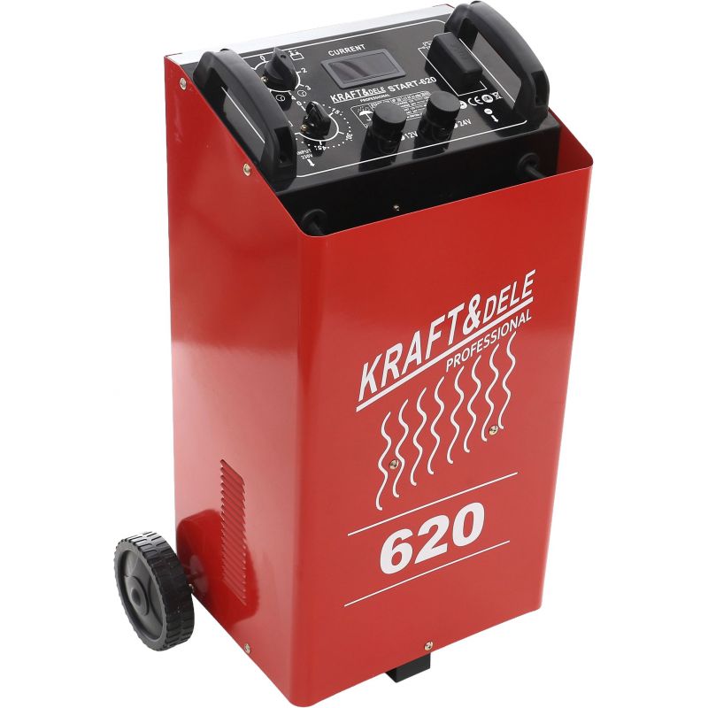 Prostownik z rozruchem LCD 250A 12/24V KD1915