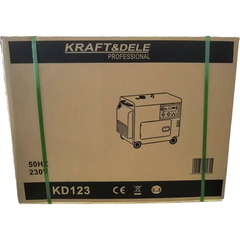 Dieselová elektrocentrála 7000W + ATS 12/230V KD123