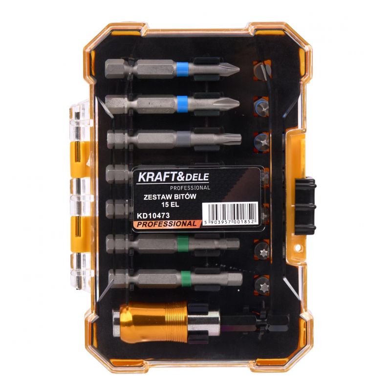 Zestaw bitów 15 el. KD10473