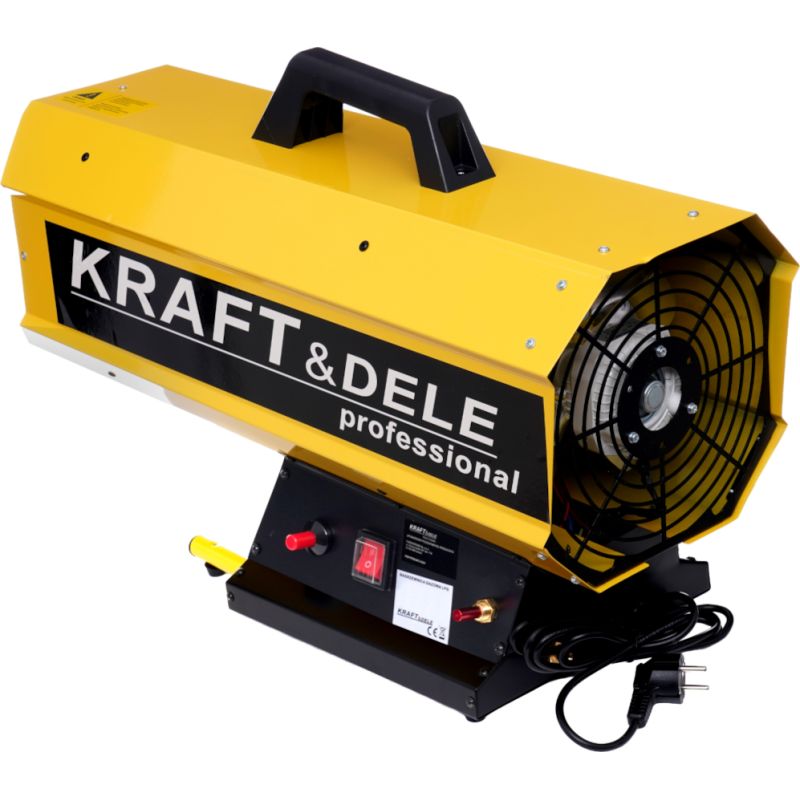 Nagrzewnica gazowa 60kW + reduktor KD11736