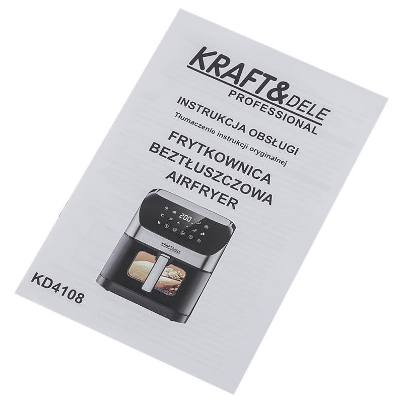 Bezolejová fritéza Airfryer 6 l, model KD4108