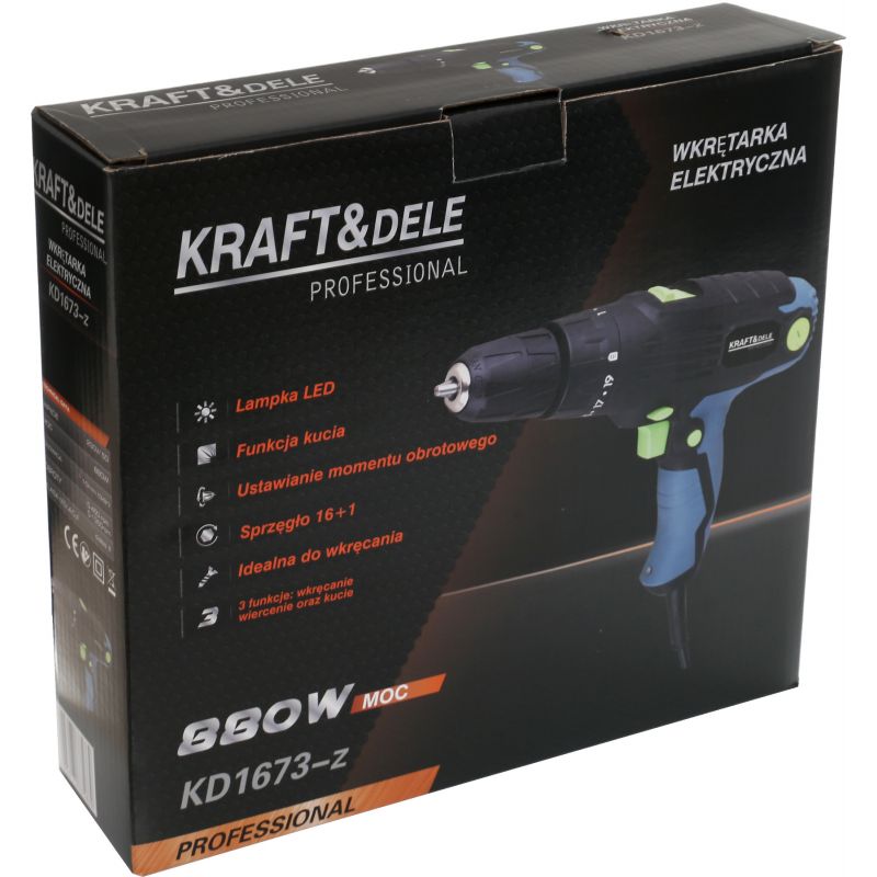Wkrętarka sieciowa 880W KD1673